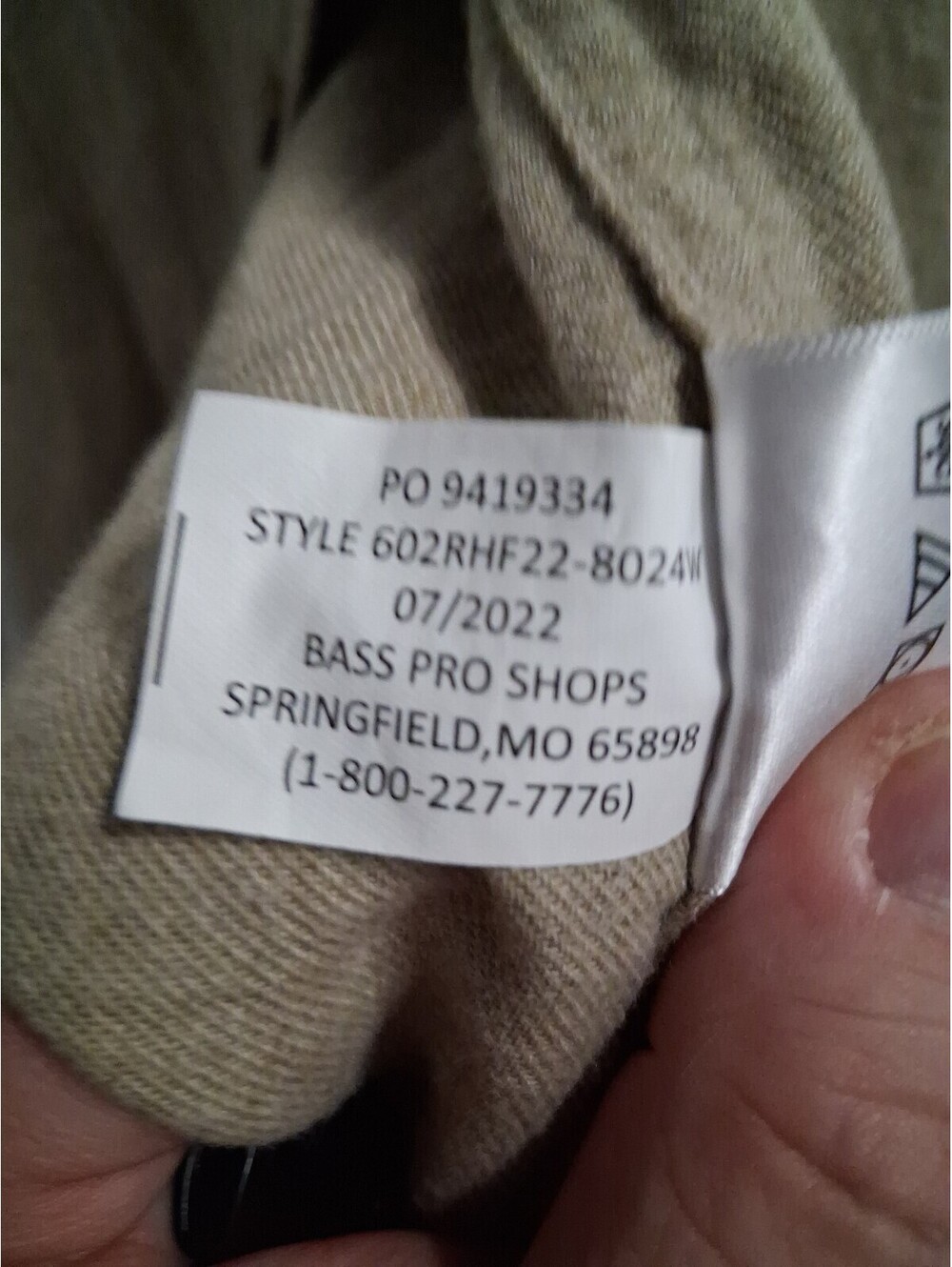 RedHead Men's XL Bear Creek Solid LS Flannel Button-Up Shirt Commander Heather - Picture 5 of 6